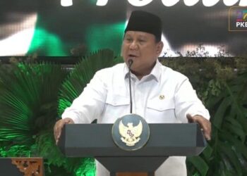 Presiden Prabowo Subianto (simantab/youtube dpp pkb)