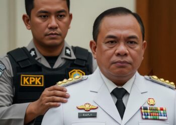 Bupati Kolaka Timur, Abdul Azis, terlibat OTT oleh KPK.(simantab/ist)