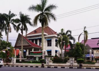 Balai Kota Pematangsiantar.(simantab/putra purba)