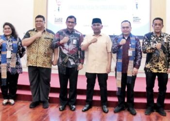 Launching pencapaian Universal Health Coverage (UHC) di Kabupaten Simalungun.(Simantab/ist)