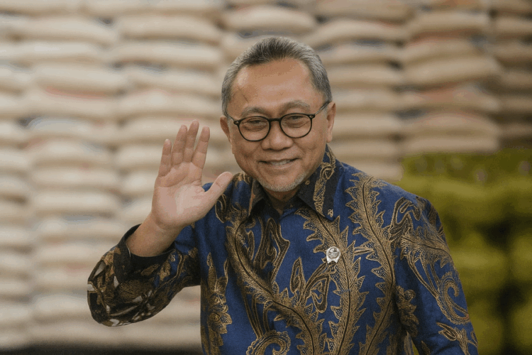 Menteri Koodinator Bidang Pangan Zukifli Hasan.(Simantab/ai)