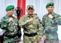 Bupati Simalungun usai mengikuti Upacara Peringatan Hari Ulang Tahun ke-80 TNI Tahun 2025,di Lapangan Merdeka Medan,(Simantab/ist)