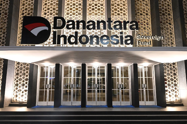 Gedung Danantara Indonesia.(Simantab/ist)