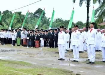 Peringatan Hari Santri Nasional di Kabupaten Simalungun.(Simantab/ist)