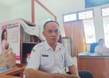 Kepala Bidang Kesehatan Masyarakat (Kesmas) Dinkes Simalungun, Rosman Saragih.(Simantab/Putra Purba)
