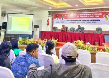 Diklat Koperasi Desa Merah Putih di Kabupaten Simalungun.(Simantab/ist)