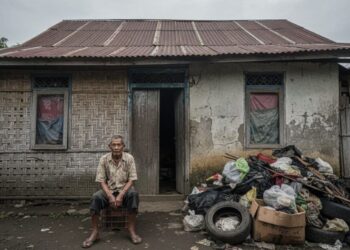 Contoh rumah tidak layak huni (RTLH).(Simantab/ai)