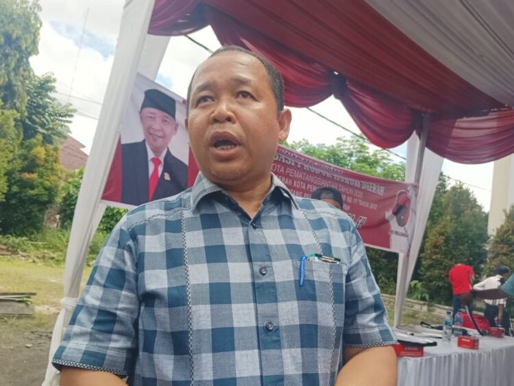 Ketua DPRD Kota Pematangsiantar, Timbul Marganda Lingga.(Simantab/Putra Purba)