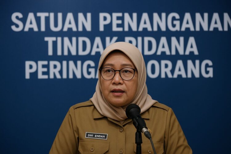 Kepala Dinas Pemberdayaan Perempuan Perlindungan Anak dan Keluarga Berencana (P3AKB) Sumut, Dwi Endah Purwanti.(Simantab/ai)