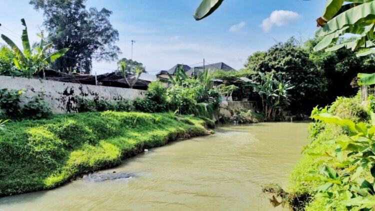 Aliran Sungai Sikkam.(Simantab/ist)